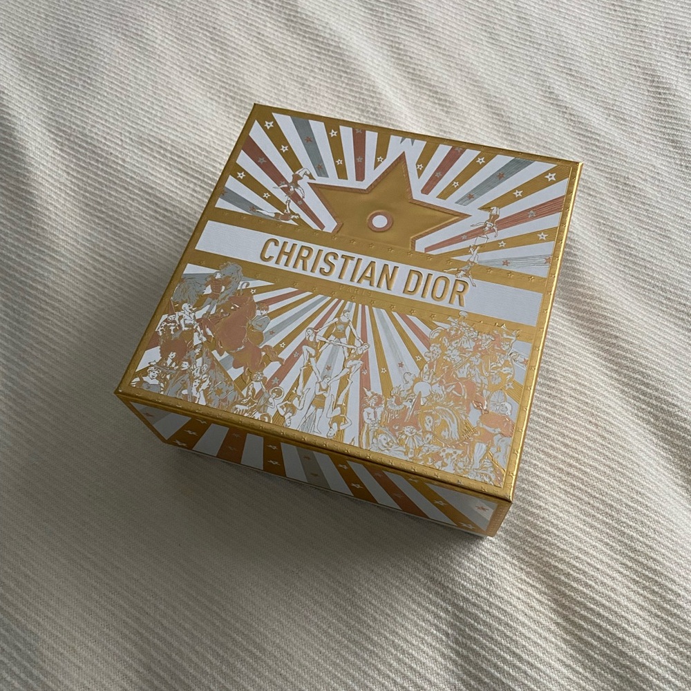 Dior Gold and White Decorative Box